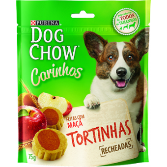 Dog Chow Carinhos Tortinhas Recheadas - 75 g Dog Chow Carinhos Tortinhas Recheadas - 75 g